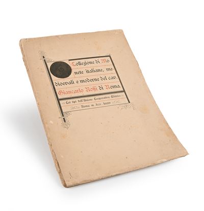 Arturo Bignami - Collezione di Monete Italiane, Medioevali e Moderne del Cav. Giancarlo Rossi di ...