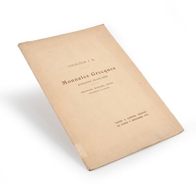 Collection j.M. Monnaies Grecques Romaines, Francaises. Medailles, Monnaies, Jetons Concernant la...