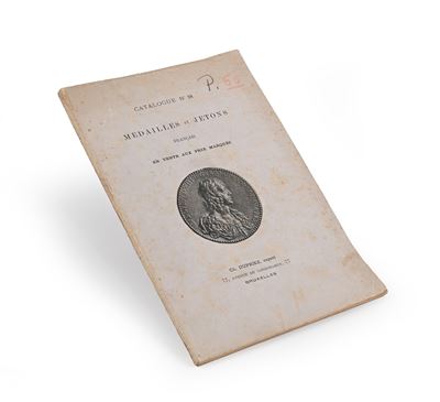 Medailles Et Jetons Francais En Vente Aux Prix Marques - Maison Ch. Dupriez Bruxelles Catalogue N...