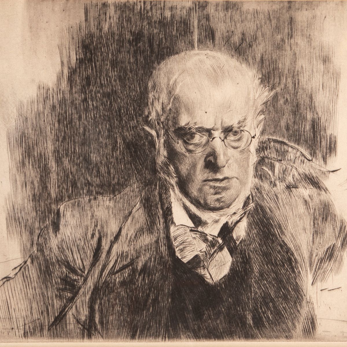 Giovanni Boldini - Ritratto di Adolf Menzel
