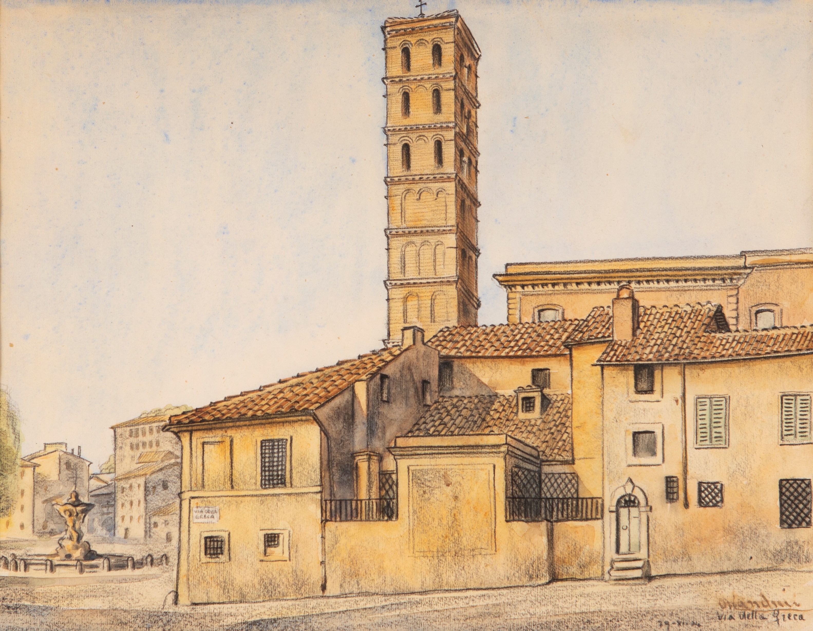 Ferruccio Orlandini - Via della Greca