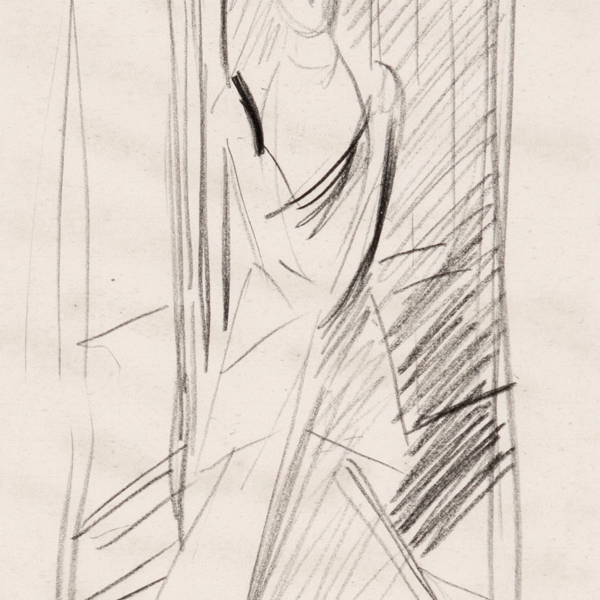 Giovanni Boldini - Studio di Figura Femminile in Ambiente