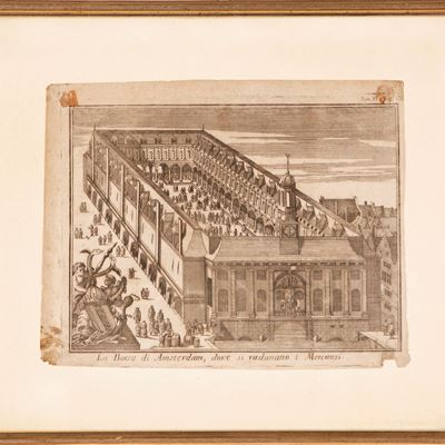 La Borsa di Amsterdam, Dove Si Radunano i Mercanti