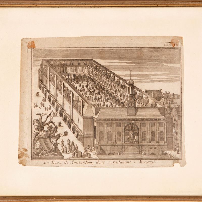 La Borsa di Amsterdam, Dove Si Radunano i Mercanti