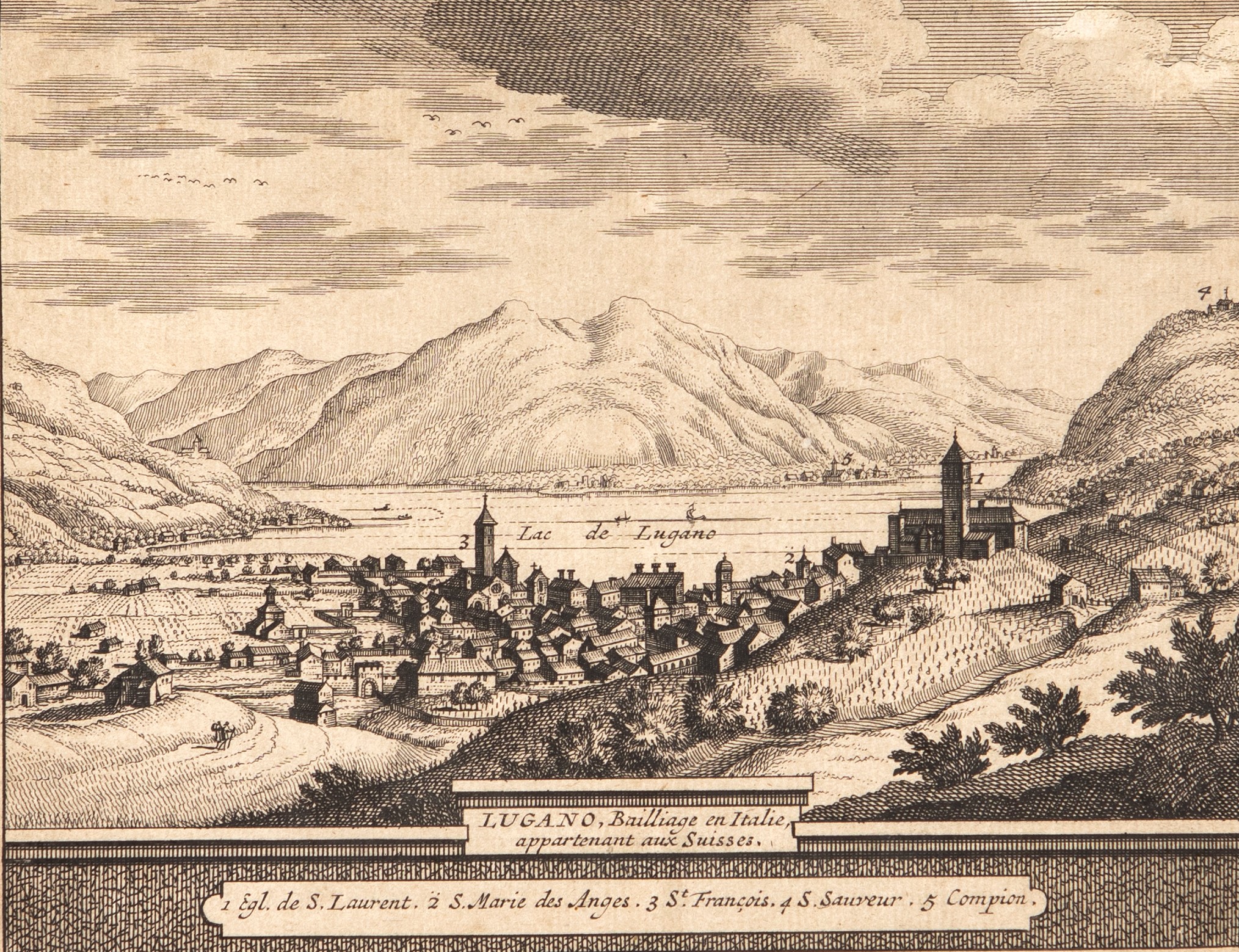 Veduta di Lugano