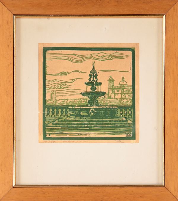 Fontanina a Viterbo (Fontana centrale nel cortile del Palazzo dei Priori)
