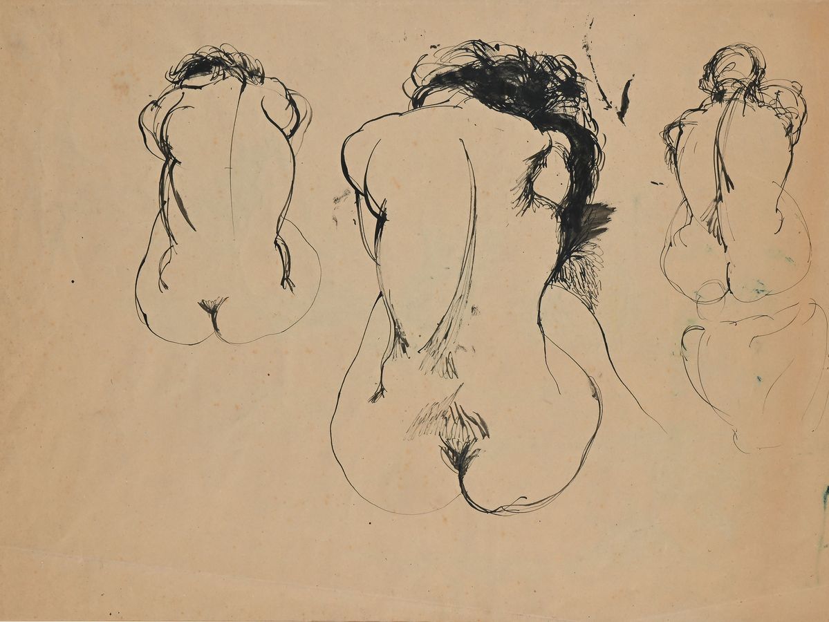 Piero Guccione - Studio di Nudi