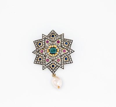 Spilla in Oro e Argento