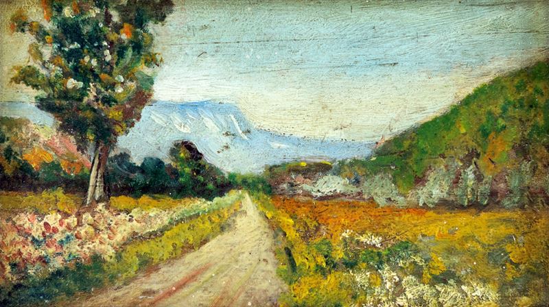 Pittore del XX Secolo - Strada di Campagna