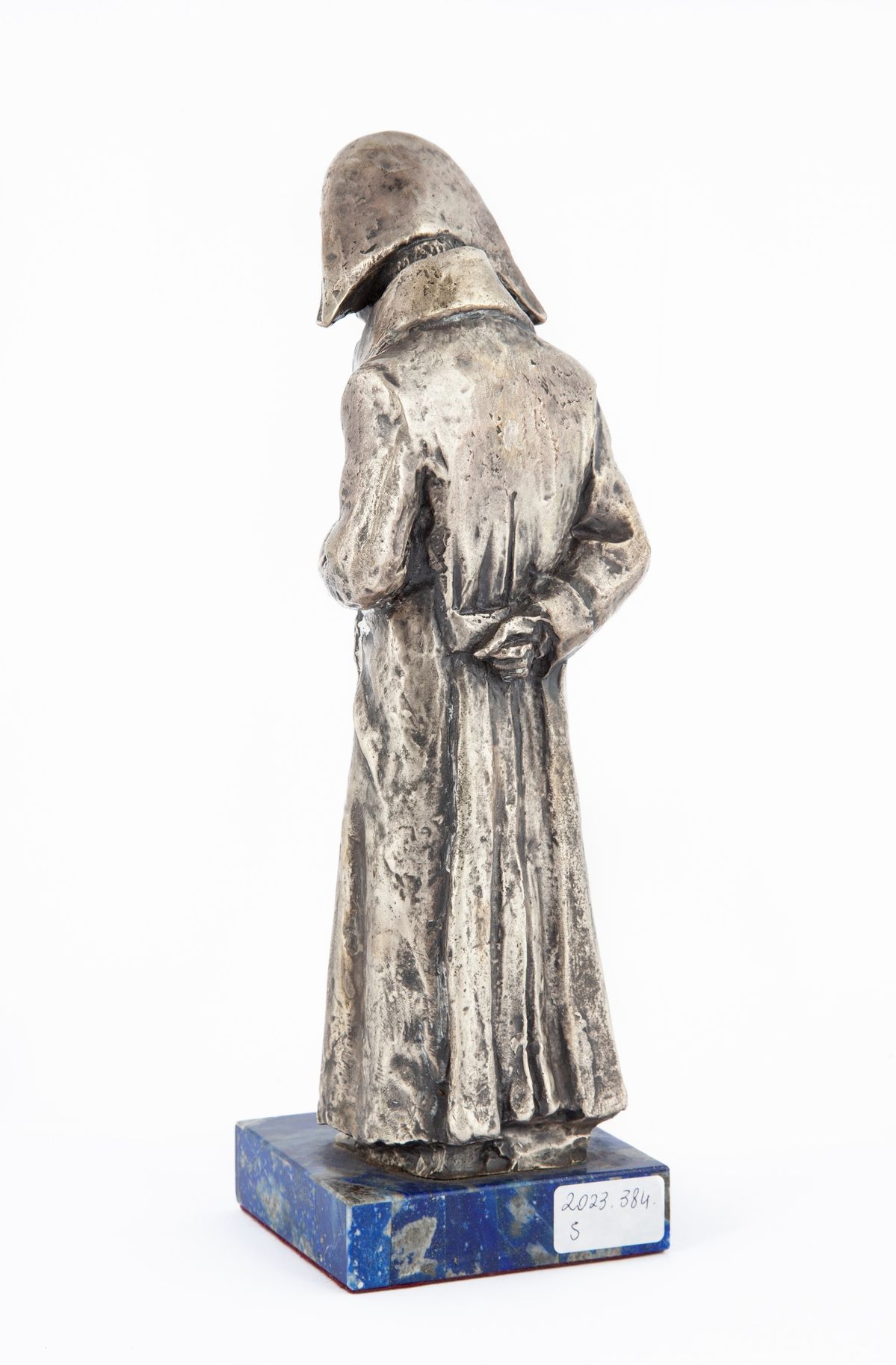 Scultura in Argento 800 Raffigurante Napoleone Bonaparte