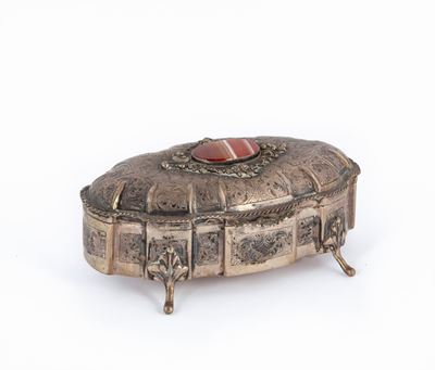 Cofanetto Porta Gioie in Argento con Agata