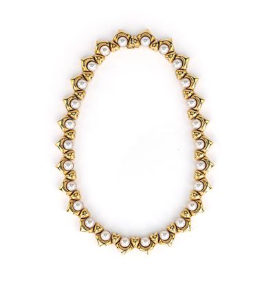 Girocollo in Oro con Perle