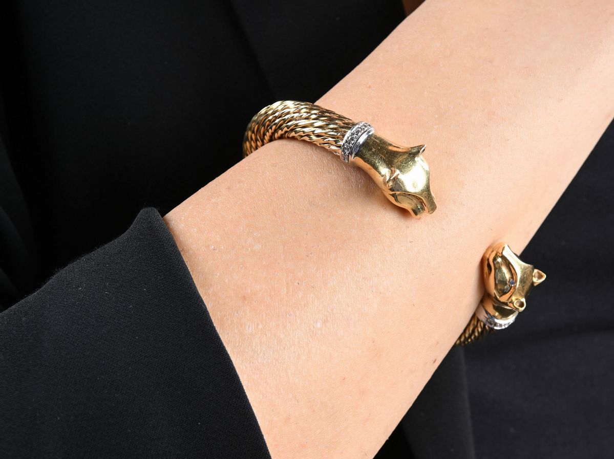 Bracciale Rigido Pantere