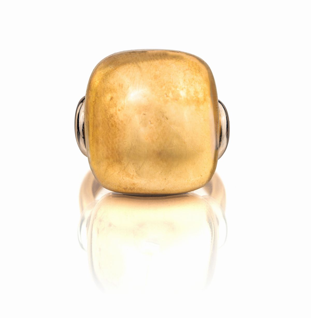 Anello a Bottone in Oro