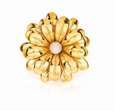 Grande Spilla a Fiore in Oro