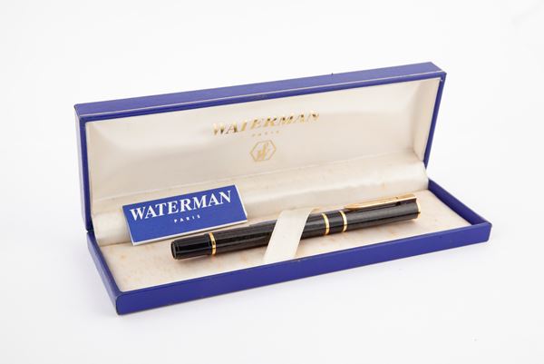 Waterman - Penna stilografica in metallo smaltato