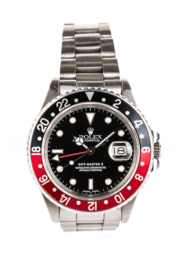 Rolex oyster GMT-Master II in acciaio