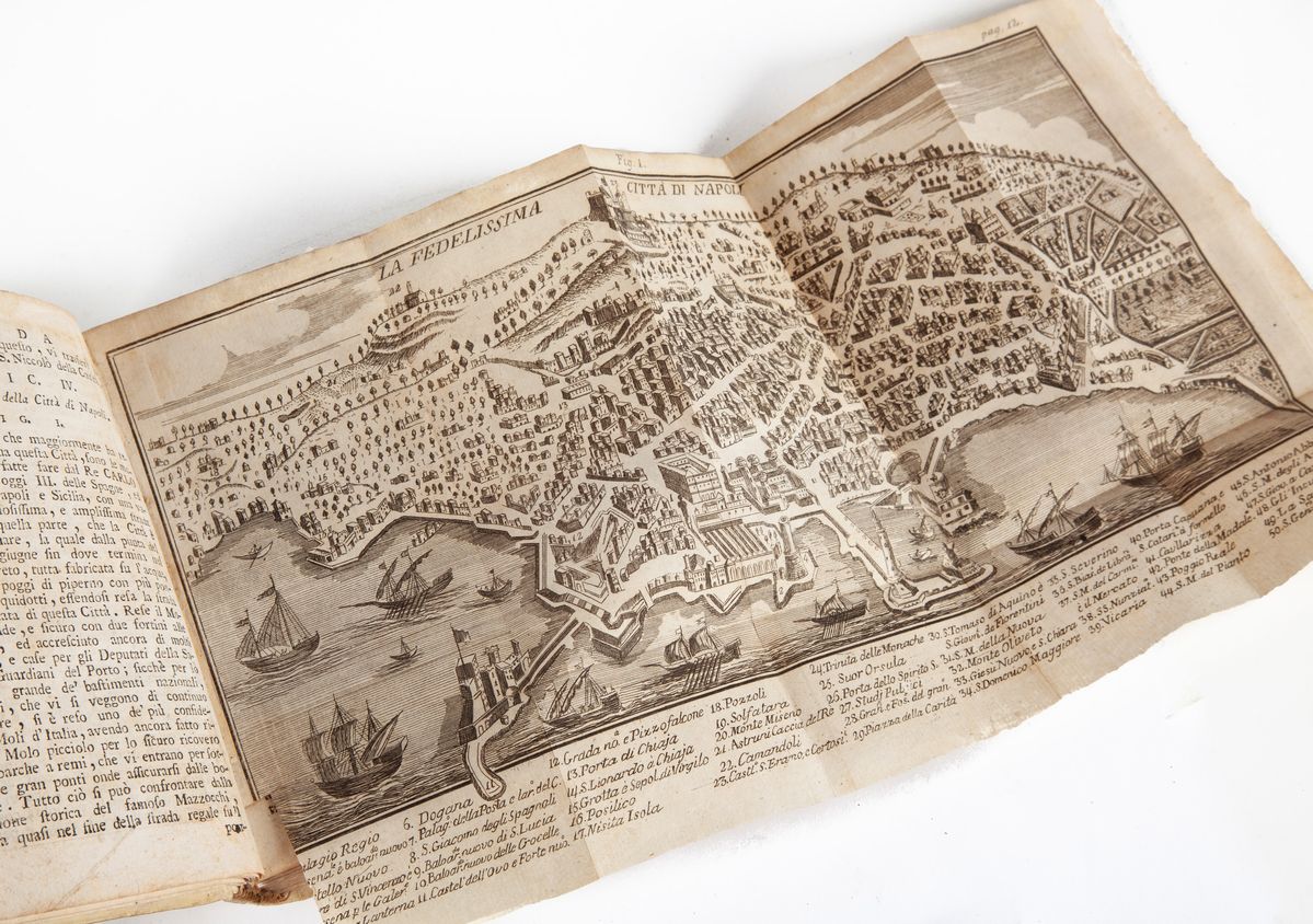 Guida De' Forestieri per la Città di Napoli in Cui Si Contengono Tutte le Notizie Topografiche de...