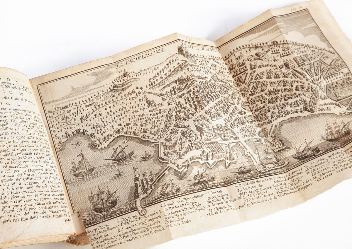 Guida De' Forestieri per la Città di Napoli in Cui Si Contengono Tutte le Notizie Topografiche de...