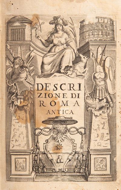 Descrizione di Roma Antica Formata Nuovamente con le Autorita Bartolomeo Marliani, di Onofrio Pan...
