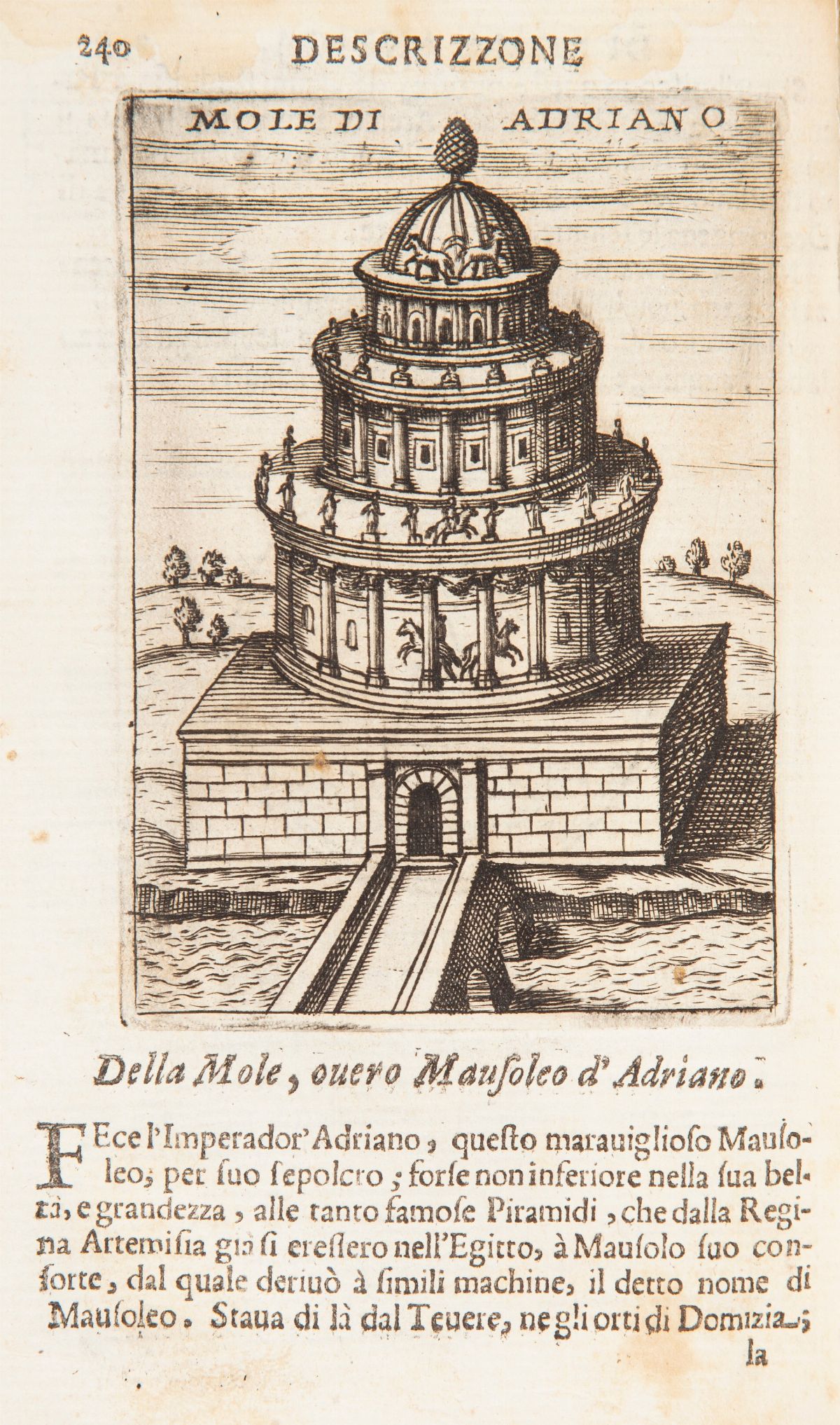 Descrizione di Roma Antica Formata Nuovamente con le Autorita Bartolomeo Marliani, di Onofrio Pan...