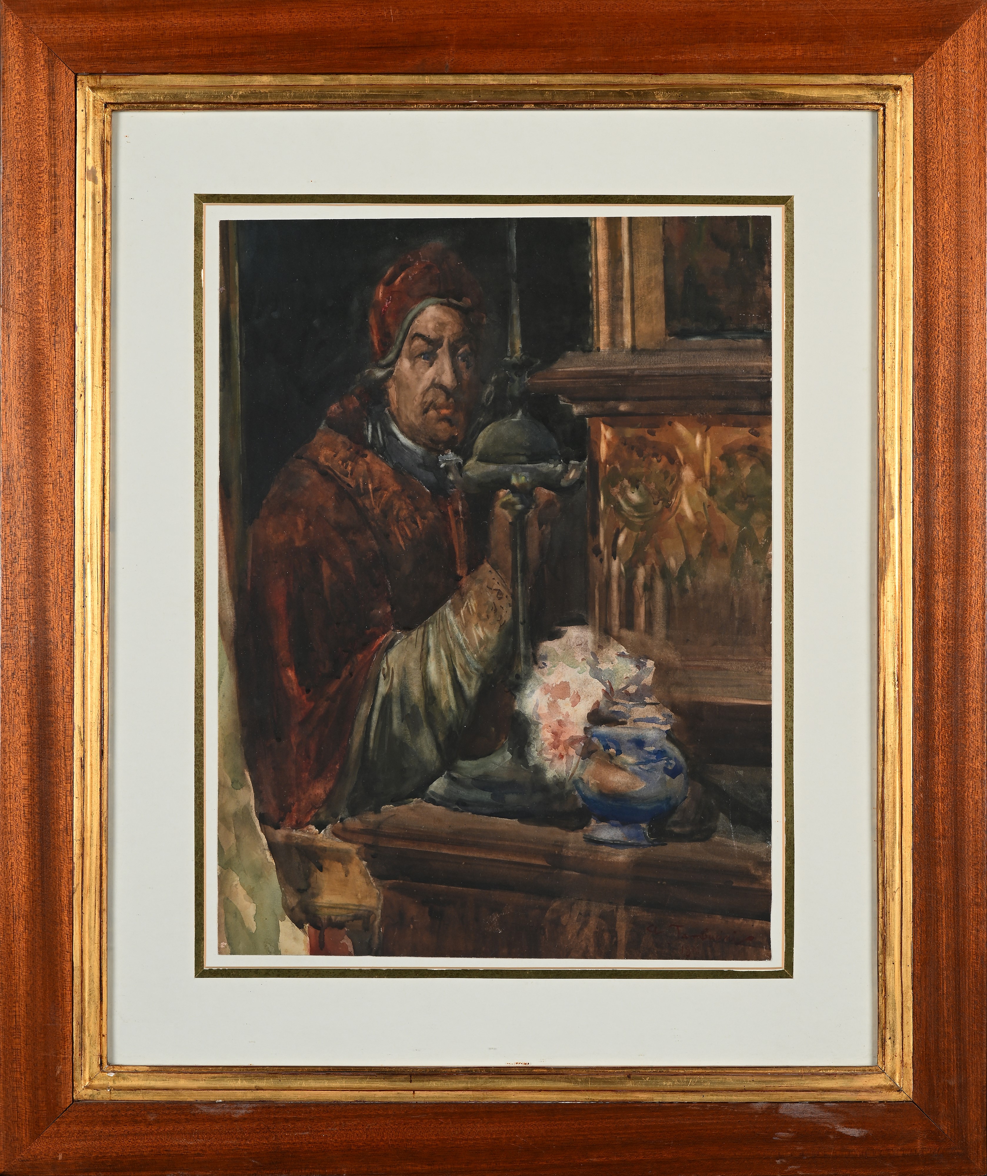 Arnaldo Tamburini - Ritratto di Clemente XIII