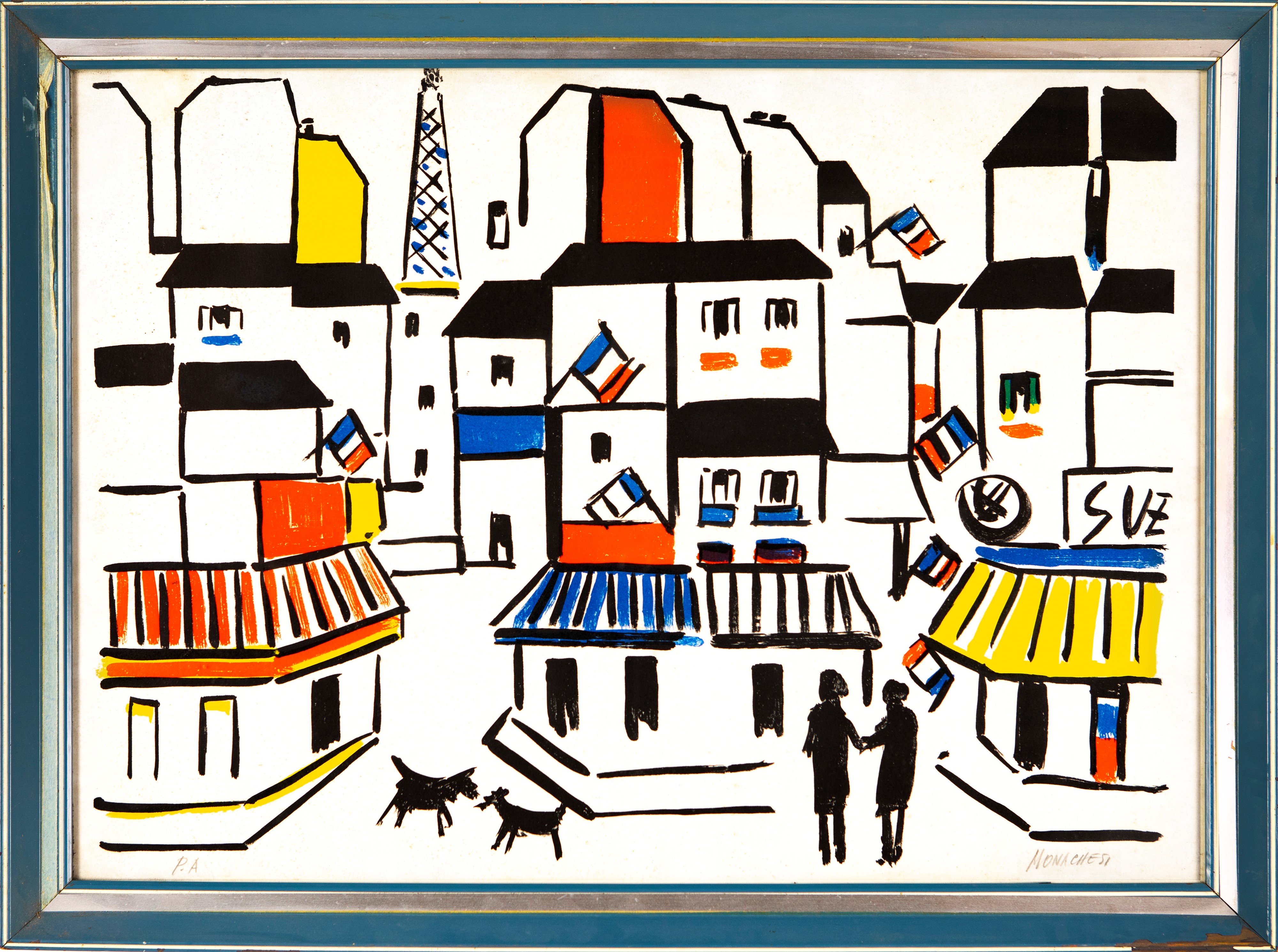 Sante Monachesi - Via di Parigi