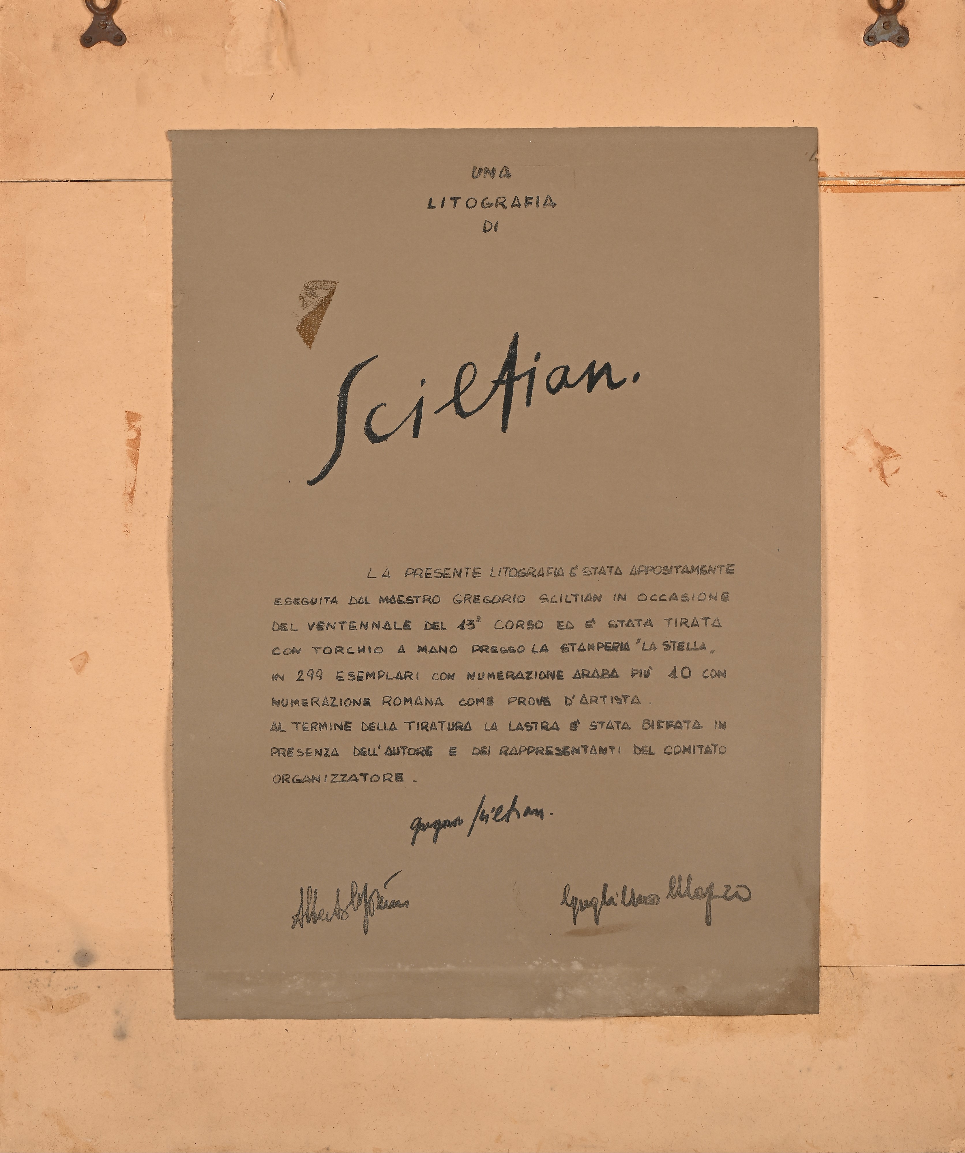 Gregorio Sciltian - Carabiniere