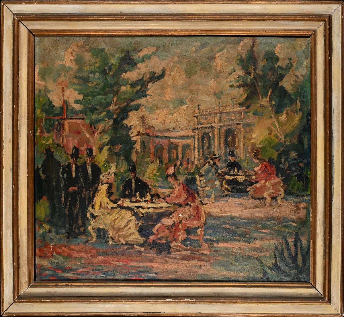 Achille Sdruscia - La Partita di Scacchi al Parco