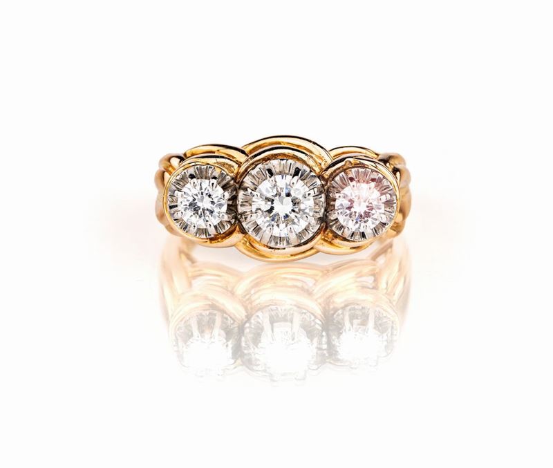 Anello in Oro e Brillanti