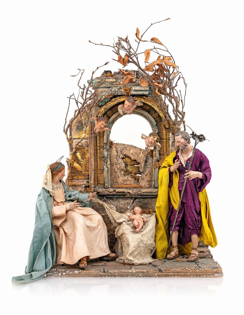 Aniello Ingaldi (attribuito) - Gruppo della Natività