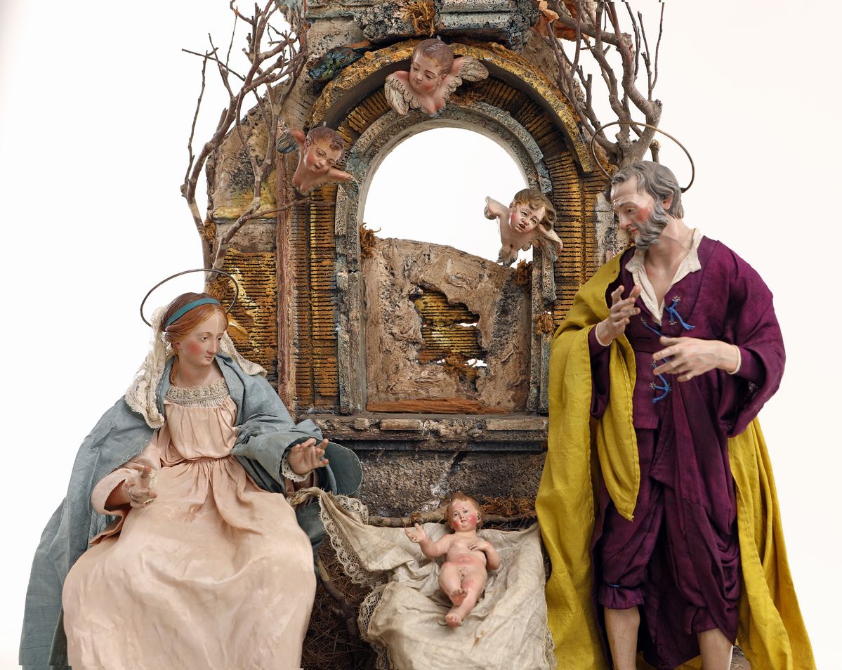 Aniello Ingaldi (attribuito) - Gruppo della Natività