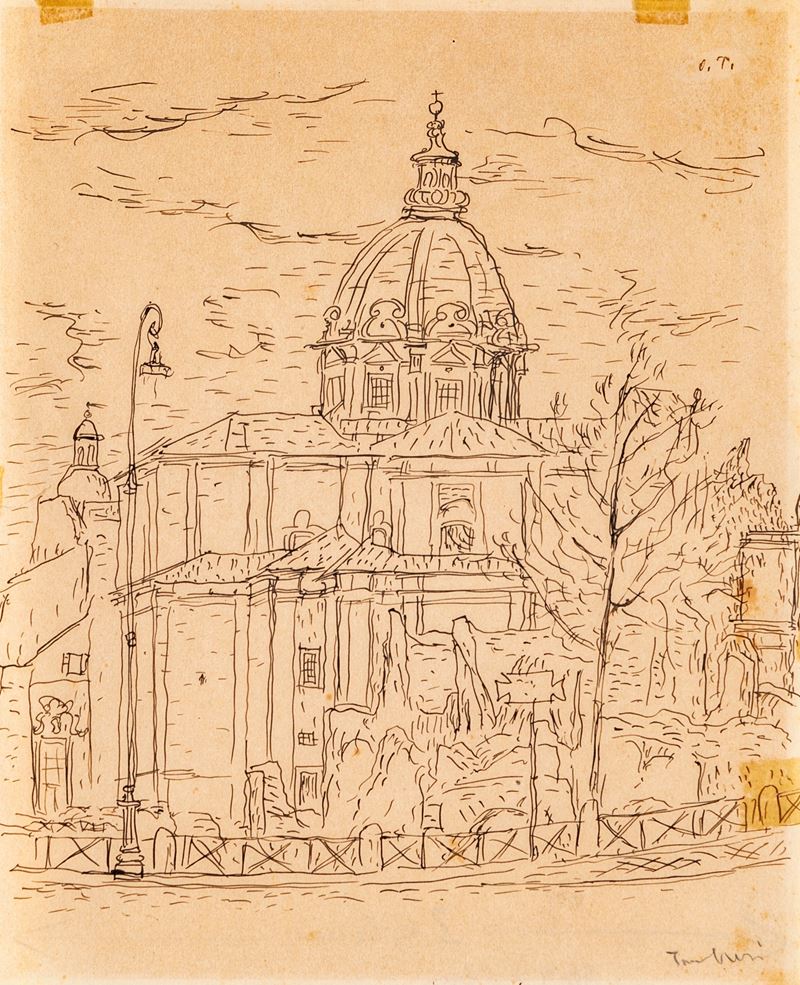 Orfeo Tamburi - Abside di S. Luca