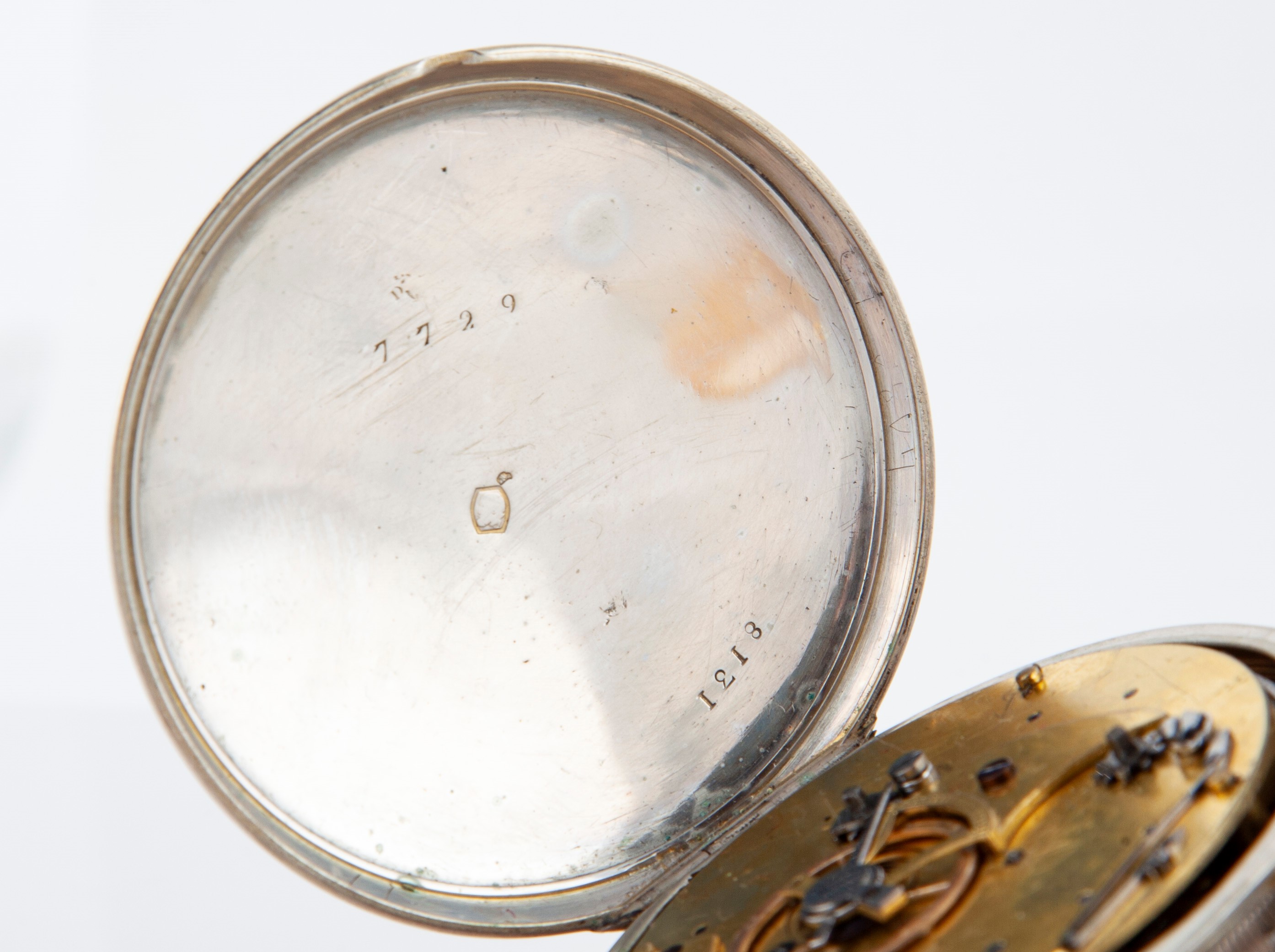 Orologio da Tasca con Cassa in Argento, Meccanica a Ripetizione Ore e Quarti con Carillon. Scappa...