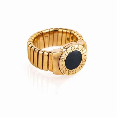 Bulgari Anello Tubogas in Oro