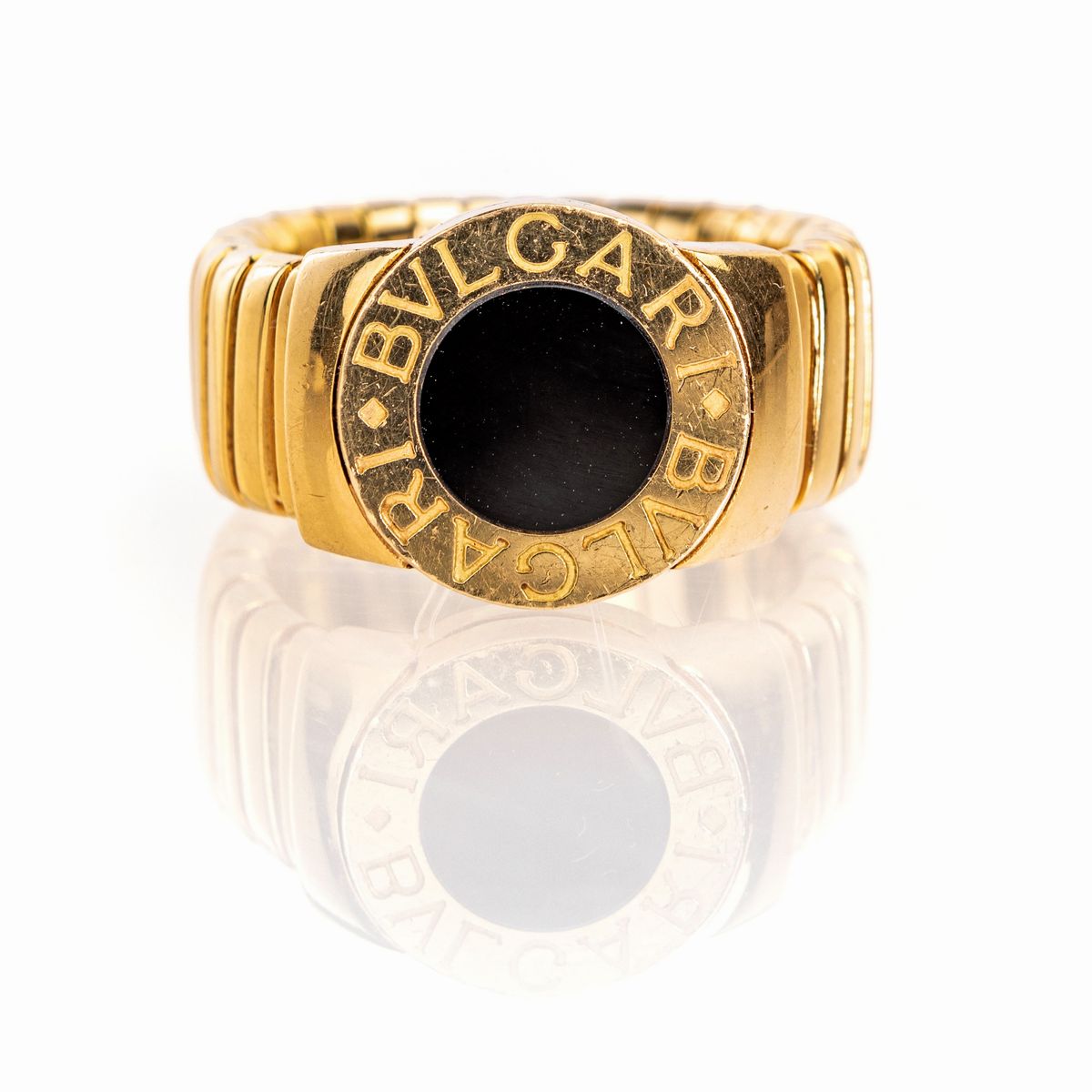 Bulgari Anello Tubogas in Oro