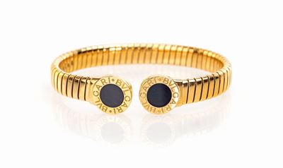 Bulgari Bracciale Tubogas in Oro