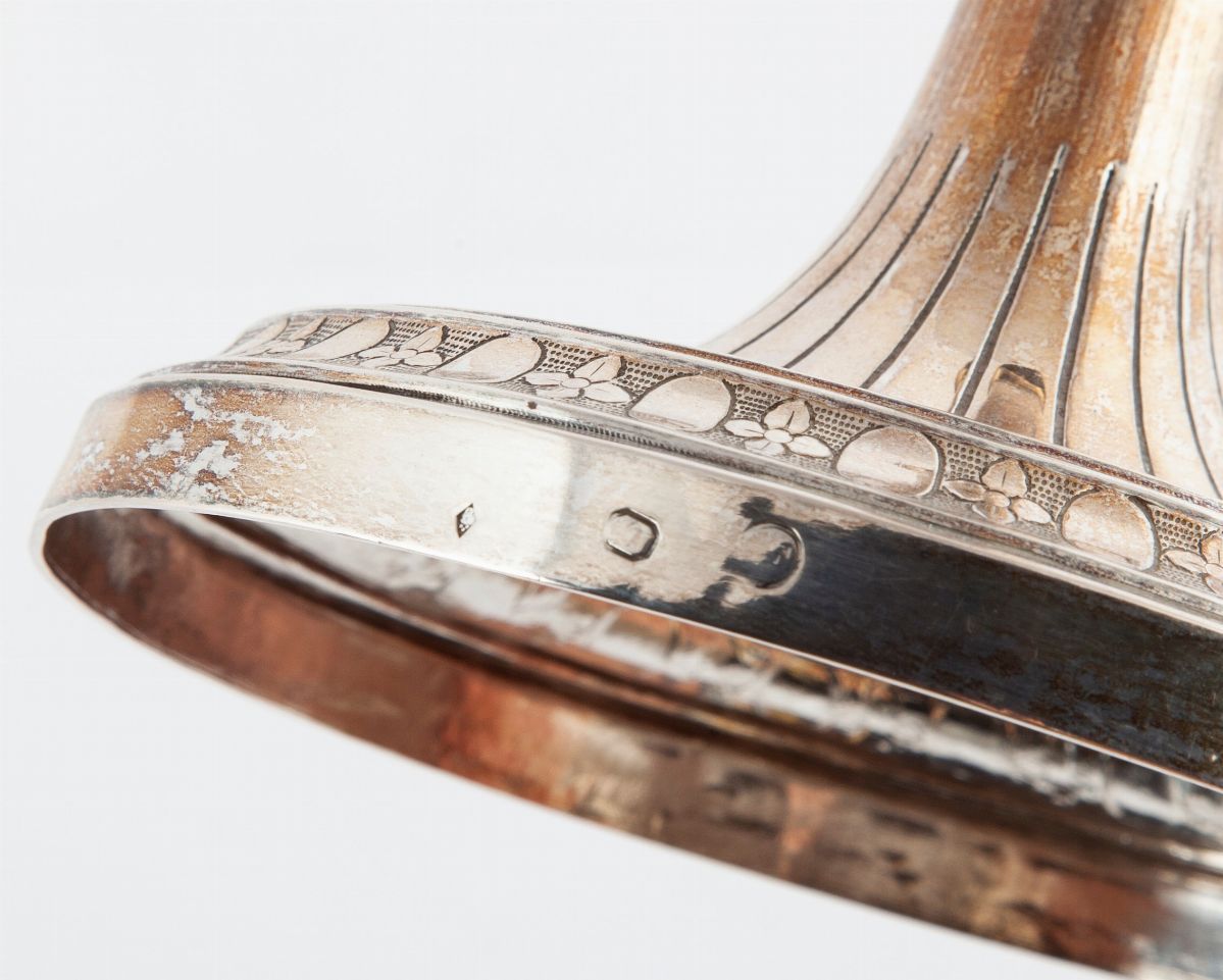 Coppia di Candelieri in Argento, Roma, 1811 - 1814