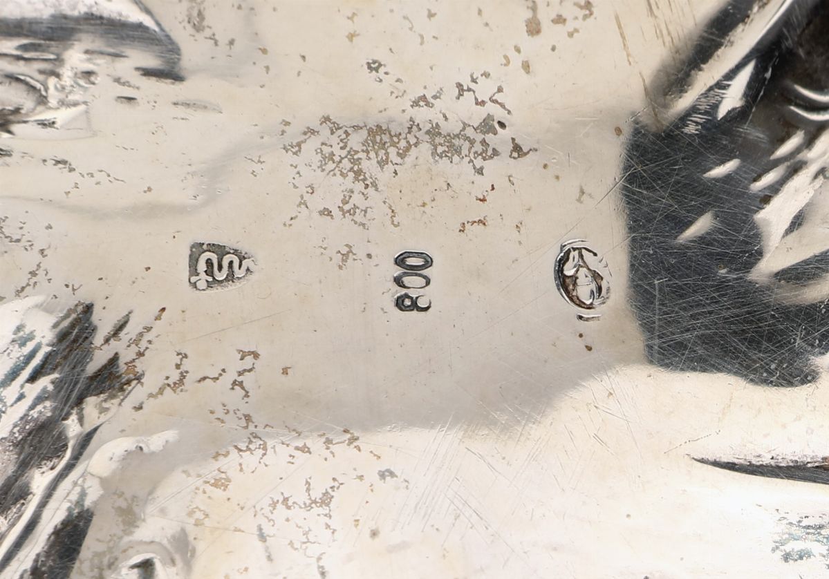 Vaschetta in Argento 800/000, Milano, Fine del XIX Secolo