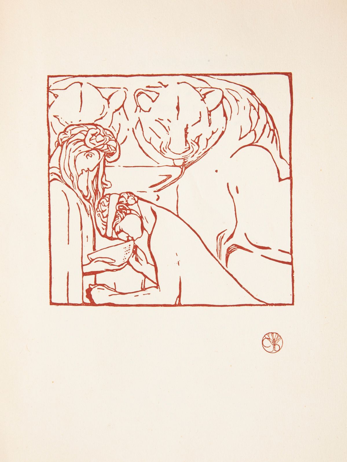 Fausto Salvatori - la Furia Dormiente Poema Tragico. Duilio Cambellotti Ornavit