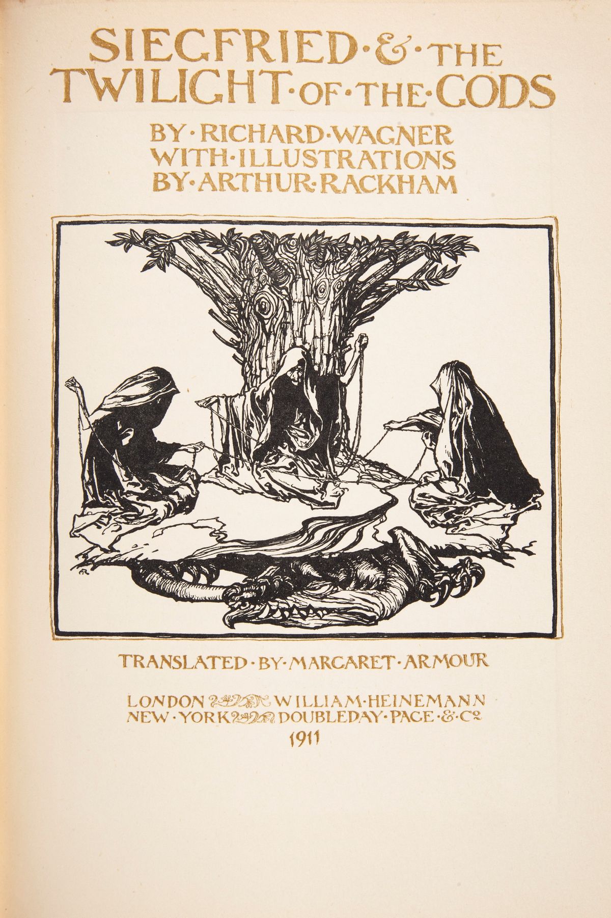 Richard Wagner - Siegfried & The Twilight Of The Gods With Illustrations By Arthur Rackham. Trans...