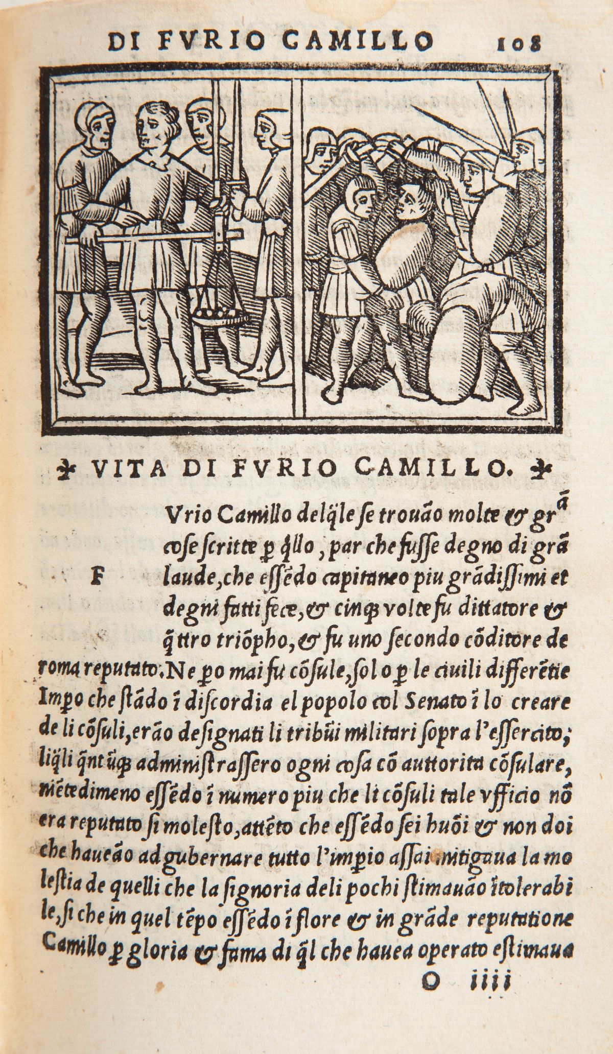La Prima [e la Seconda] Parte delle Vite di Plutarcho di Greco in Latino: & di Latino in Volgare ...
