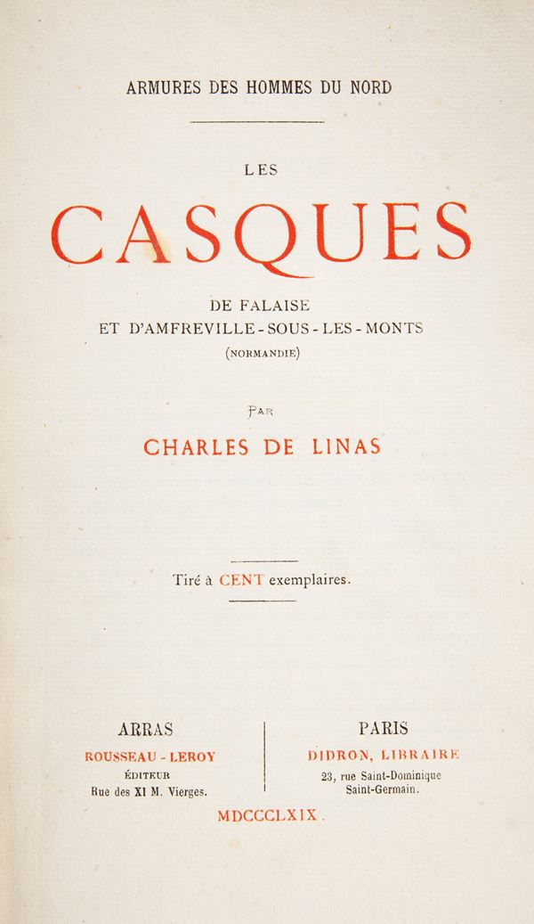 Charles De Linas - Les Casques De Falaise et d'Amfreville-sous-les-monts 