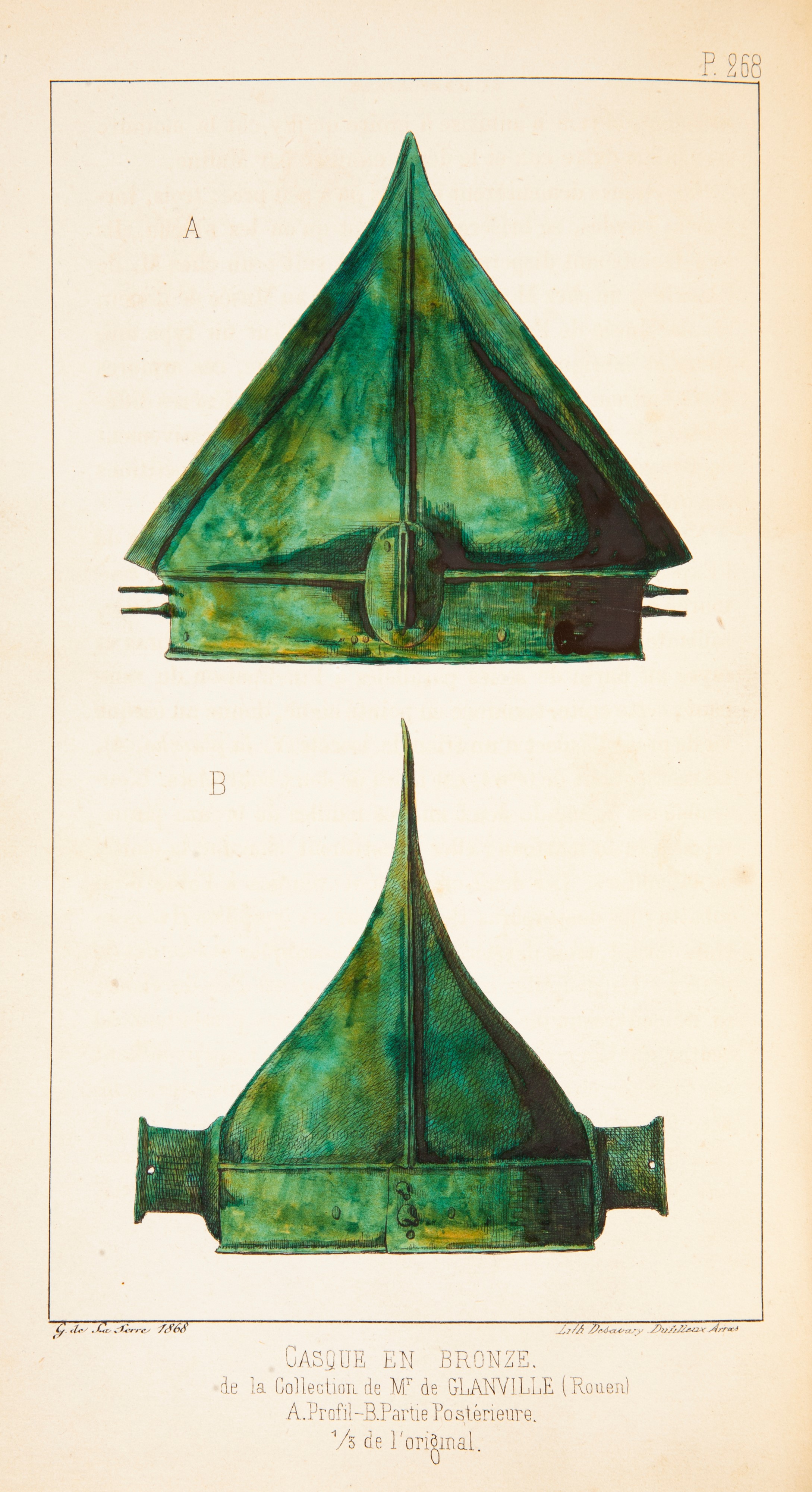 Charles De Linas - Les Casques De Falaise et d'Amfreville-sous-les-monts
