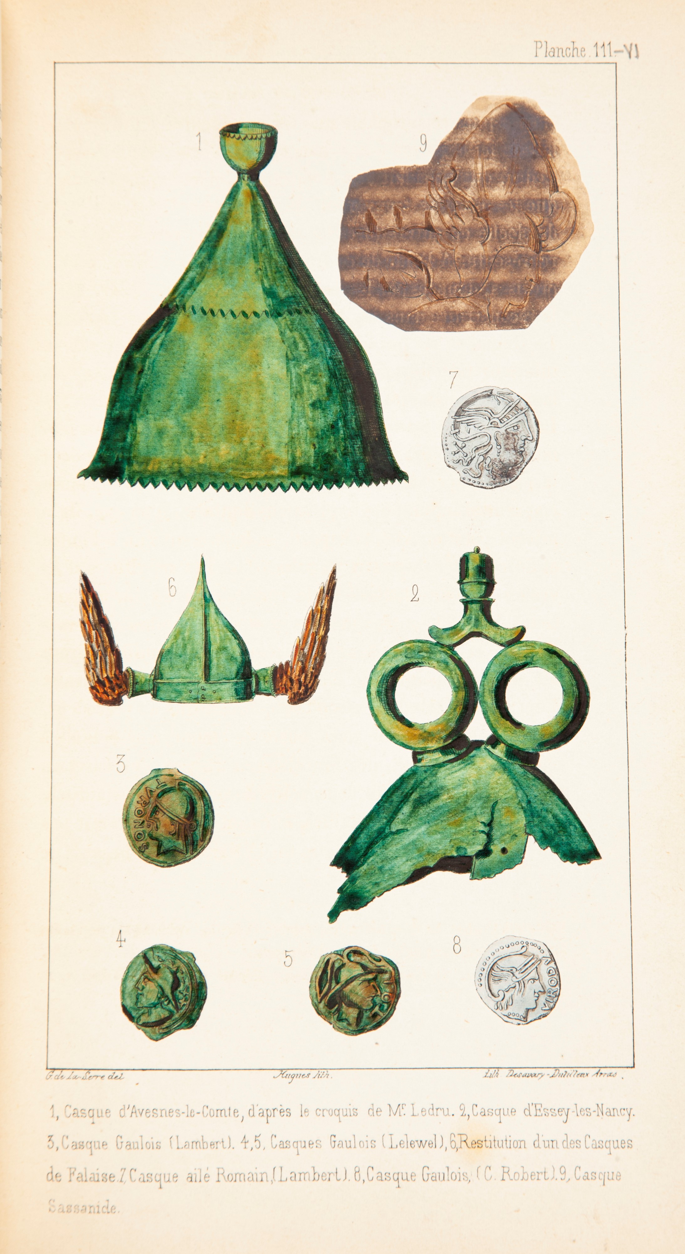 Charles De Linas - Les Casques De Falaise et d'Amfreville-sous-les-monts