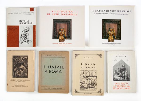 Quindici volumi ed opuscoli sul Natale e l'arte presepiale