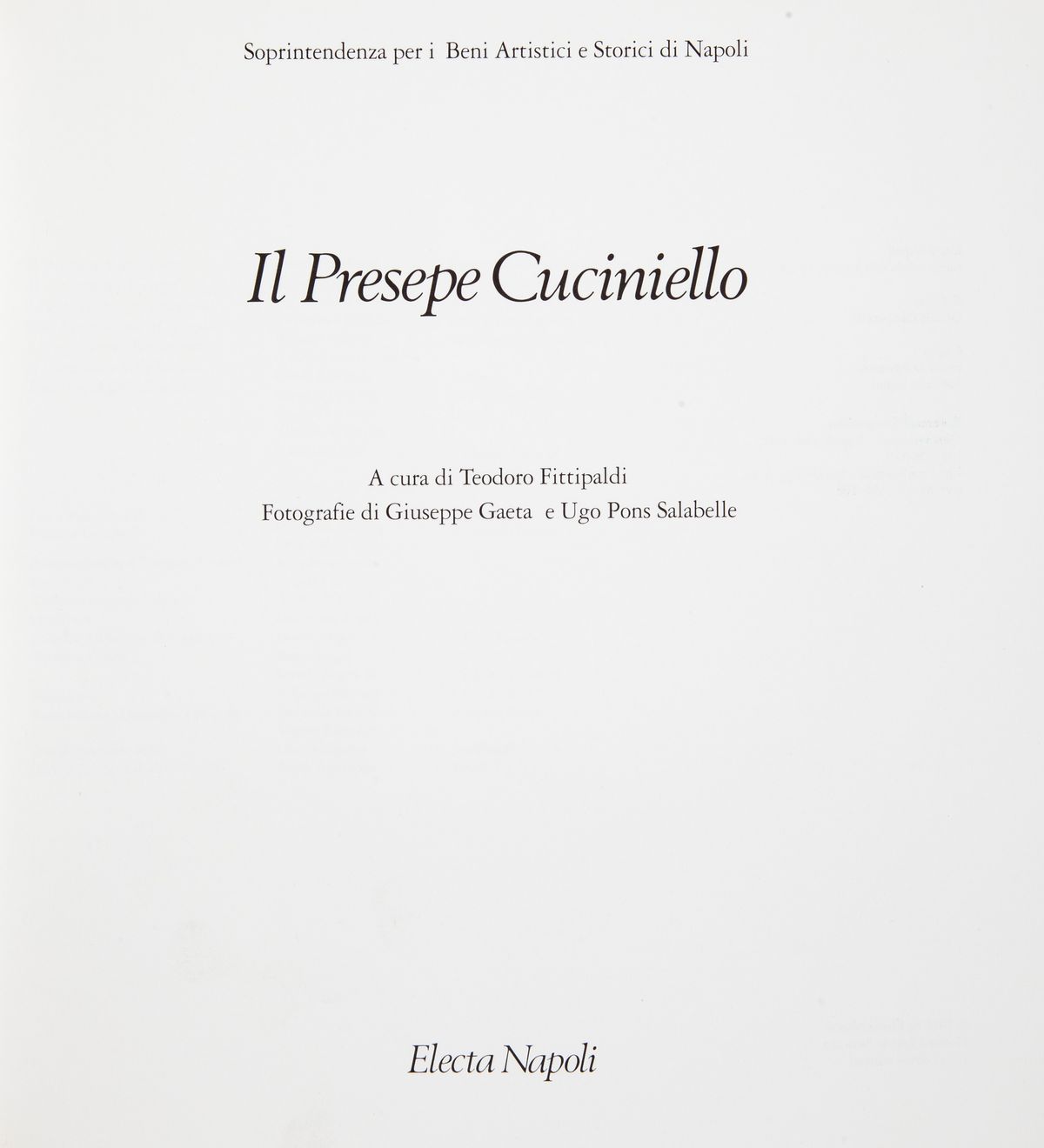 Cinque Volumi sul Presepe Napoletano