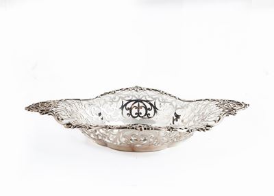 Cestino Centrotavola in Argento Sterling