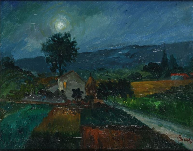 Vincenzo Balsamo - Paesaggio Notturno