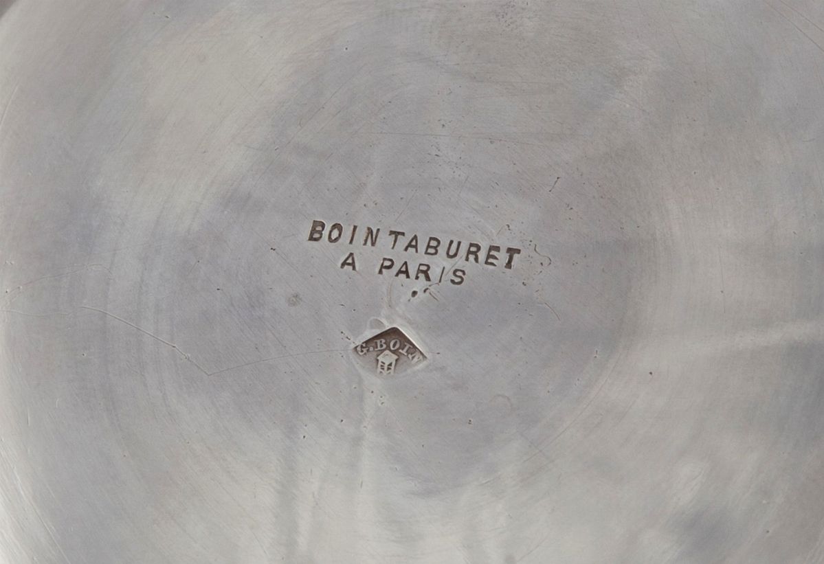 Teiera e Zuccheriera in Argento, Boin Tabouret, Parigi, Dopo il 1873